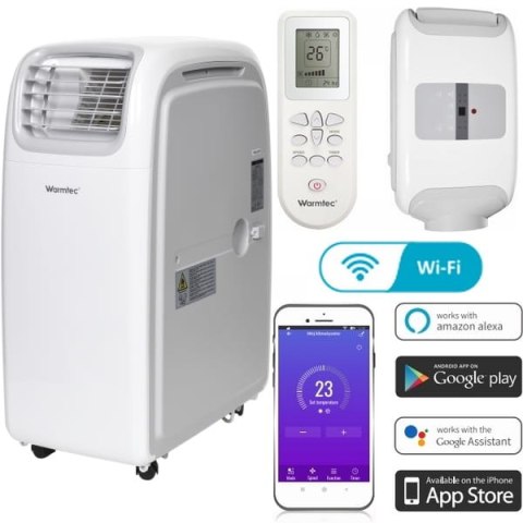 Klimatyzator przenośny WARMTEC Morso+ KP40W 4 kW Klimatyzator przenośny WARMTEC Morso+ KP40W 4 kW