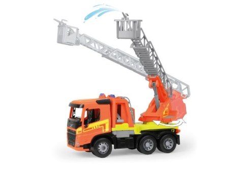 Pojazd straż pożarna worxx z drabiną volvo fmx w pudełku Pojazd straż pożarna worxx z drabiną volvo fmx w pudełku