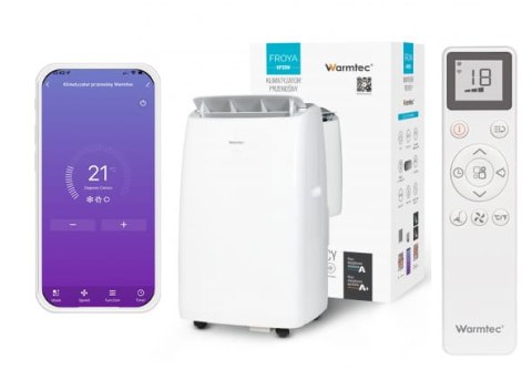 WARMTEC Klimatyzator Przenośny Froya KP35W z Wi-Fi WARMTEC Klimatyzator Przenośny Froya KP35W z Wi-Fi