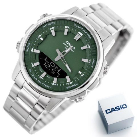 ZEGAREK MĘSKI CASIO AMW-880D-3A + BOX ZEGAREK MĘSKI CASIO AMW-880D-3A + BOX