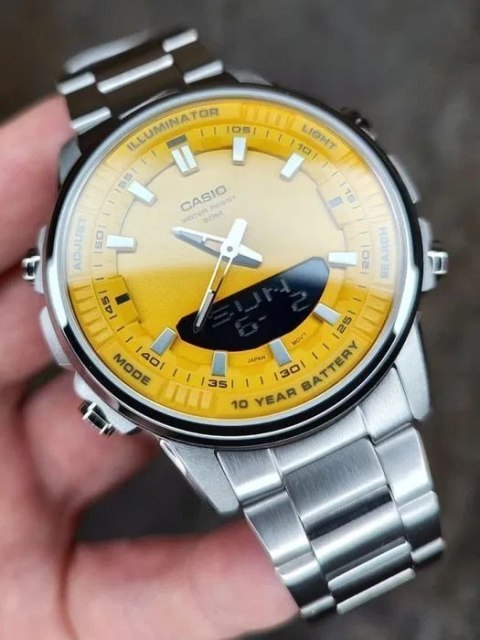 ZEGAREK MĘSKI CASIO AMW-880D-9A + BOX ZEGAREK MĘSKI CASIO AMW-880D-9A + BOX
