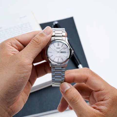 ZEGAREK MĘSKI CASIO MTP-1239D-7ADF - MULTIDATA (zd040a) + BOX ZEGAREK MĘSKI CASIO MTP-1239D-7ADF - MULTIDATA (zd040a) + BOX