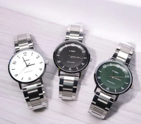 ZEGAREK MĘSKI CASIO MTP-VT03D-1B + BOX ZEGAREK MĘSKI CASIO MTP-VT03D-1B + BOX