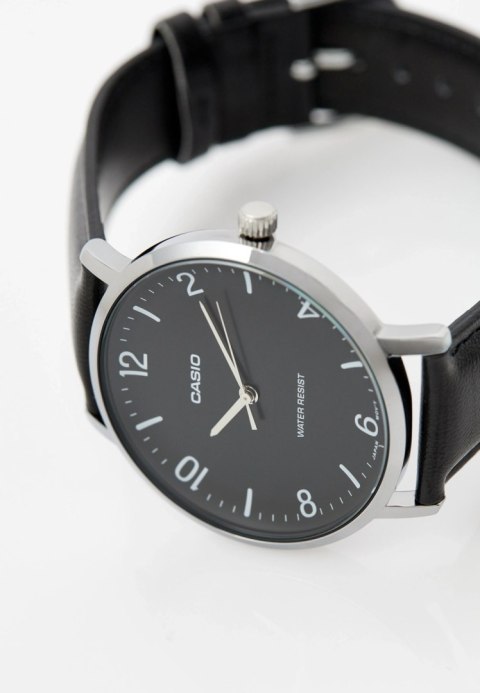 ZEGAREK MĘSKI CASIO MTP-VT03L-1B + BOX ZEGAREK MĘSKI CASIO MTP-VT03L-1B + BOX