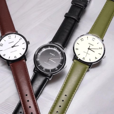 ZEGAREK MĘSKI CASIO MTP-VT03L-1B + BOX ZEGAREK MĘSKI CASIO MTP-VT03L-1B + BOX