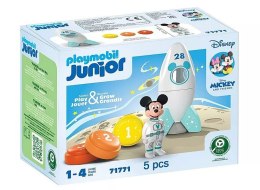 Zestaw z figurkami junior & disney kosmiczna przygoda myszki miki