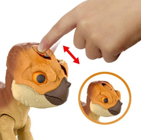 Figurka interaktywna jurassic world aquilops dolores tryb obrony Figurka interaktywna jurassic world aquilops dolores tryb obrony