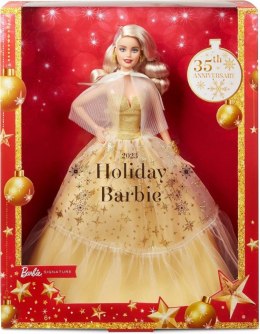 Lalka barbie signature z blond włosami