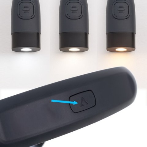Lampka LED do czytania na szyję Izoxis 25675 Lampka LED do czytania na szyję Izoxis 25675