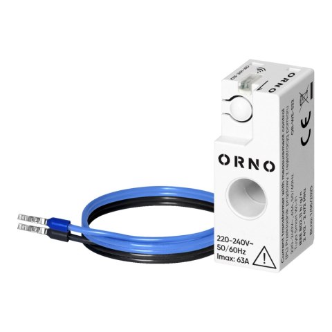 Przekładnik prądowy jednofazowy z rejestracją pomiaru, max. 250V/63A, Tuya Smart Wi-Fi Przekładnik prądowy jednofazowy z rejestracją pomiaru, max. 250V/63A, Tuya Smart Wi-Fi