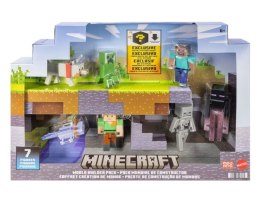 Zestaw figurek minecraft world builders