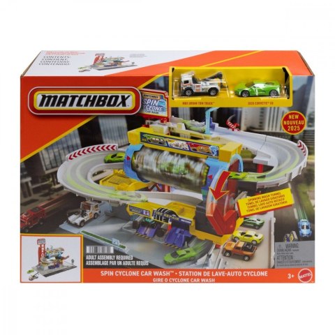 Zestaw myjnia matchbox turbo cyklon Zestaw myjnia matchbox turbo cyklon