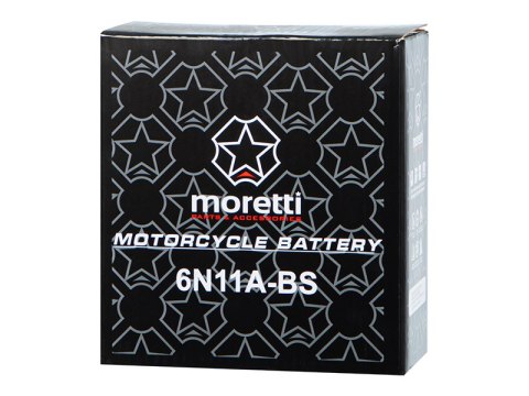 82-360# Akumulator motocyklowy 6v 11ah 6n11a-4b moretti 82-360# Akumulator motocyklowy 6v 11ah 6n11a-4b moretti