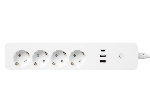 98-420# Inteligentna listwa zasilająca 1,5m 2xusb+usb-c wifi tuya 98-420# Inteligentna listwa zasilająca 1,5m 2xusb+usb-c wifi tuya