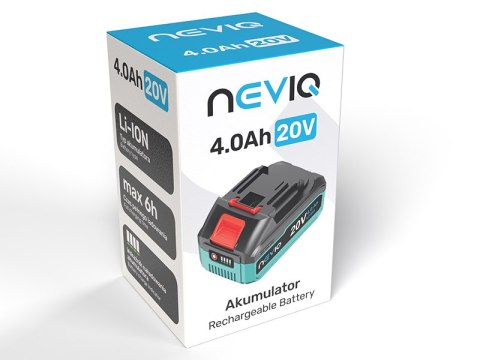 Akumulator NEVIQ 4.0Ah 20V Akumulator NEVIQ 4.0Ah 20V
