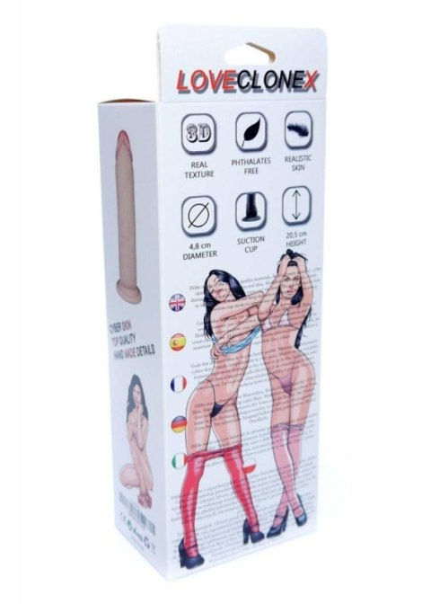 Dildo-POTOS-LOVECLONEX 7"" Dildo-POTOS-LOVECLONEX 7""