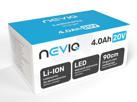 Ładowarka NEVIQ 4.0Ah 20V Ładowarka NEVIQ 4.0Ah 20V
