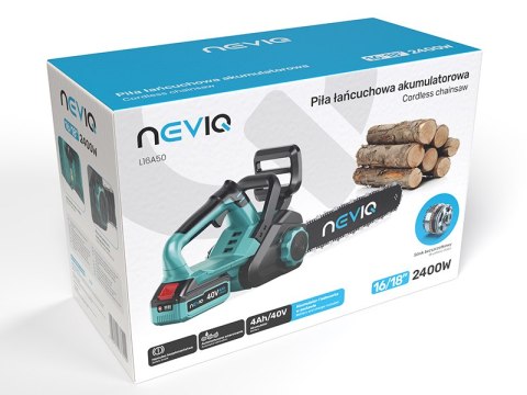 Piła łańcuchowa akumulatorowa NEVIQ 16"/18"(L16A50) Piła łańcuchowa akumulatorowa NEVIQ 16"/18"(L16A50)