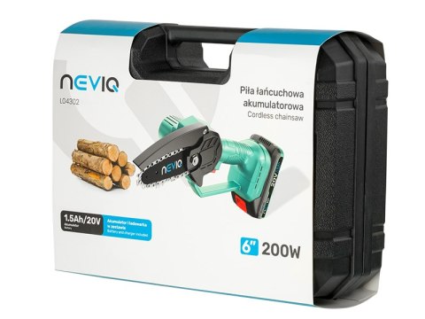 Piła łańcuchowa akumulatorowa NEVIQ 6" (L04302) Piła łańcuchowa akumulatorowa NEVIQ 6" (L04302)