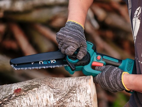 Piła łańcuchowa akumulatorowa NEVIQ 8"(LX8303) Piła łańcuchowa akumulatorowa NEVIQ 8"(LX8303)