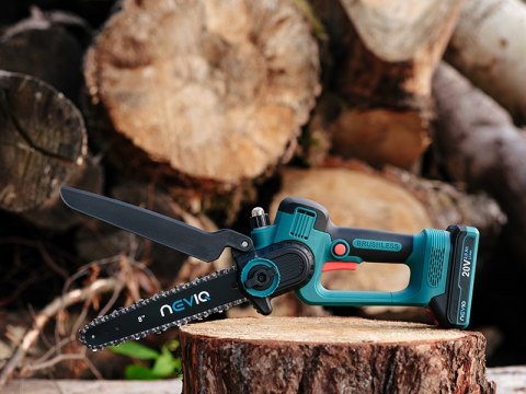 Piła łańcuchowa akumulatorowa NEVIQ 8"(LX8303) Piła łańcuchowa akumulatorowa NEVIQ 8"(LX8303)