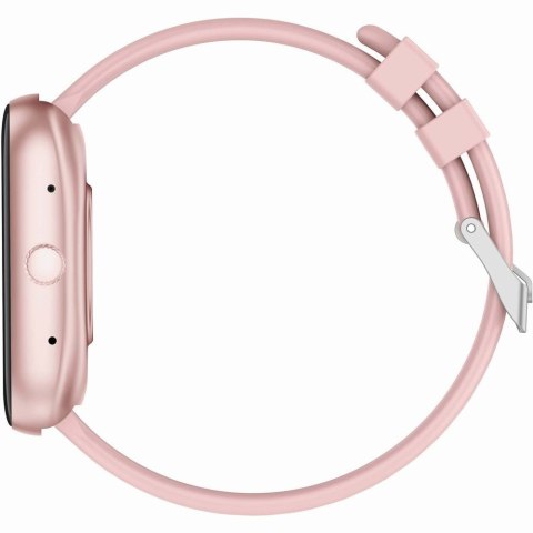 Smartwatch Damski GRAVITY GT18-1 Różowy Pasek Silikonowy + Czarny Pasek Smartwatch Damski GRAVITY GT18-1 Różowy Pasek Silikonowy + Czarny Pasek