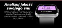 Smartwatch Damski GRAVITY GT18-1 Różowy Pasek Silikonowy + Czarny Pasek