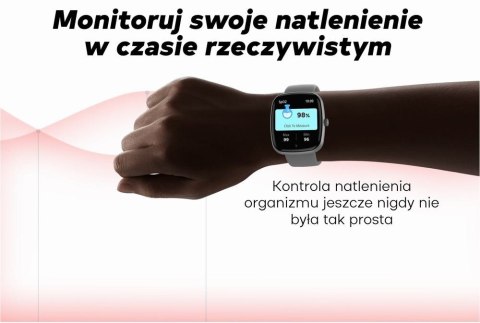 Smartwatch Damski GRAVITY GT18-1 Różowy Pasek Silikonowy + Czarny Pasek Smartwatch Damski GRAVITY GT18-1 Różowy Pasek Silikonowy + Czarny Pasek