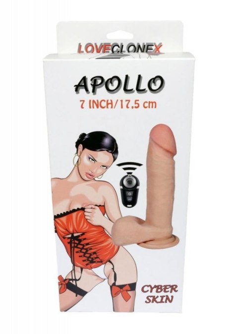 Wibrator-APOLLO-LOVECLONEX 7""""""""-rotation USB Wibrator-APOLLO-LOVECLONEX 7""""""""-rotation USB