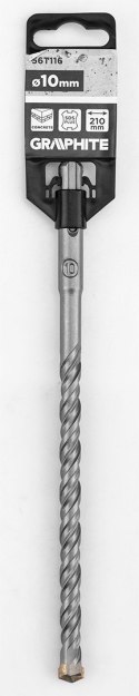 Wiertło do betonu SDS Plus z podwójną spiralą 10 x 210 mm