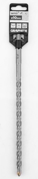 Wiertło do betonu SDS Plus z podwójną spiralą 10 x 260 mm