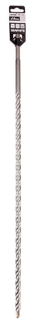 Wiertło do betonu SDS Plus z podwójną spiralą 14 x 600 mm Wiertło do betonu SDS Plus z podwójną spiralą 14 x 600 mm