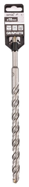 Wiertło do betonu SDS Plus z podwójną spiralą 18 x 260 mm