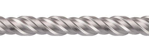 Wiertło do betonu SDS Plus z podwójną spiralą 25 x 600 mm Wiertło do betonu SDS Plus z podwójną spiralą 25 x 600 mm