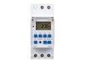 72-103# Programator czasowy na szynę din tygodinowy cyfrowy 16a