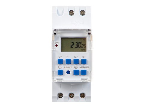 72-103# Programator czasowy na szynę din tygodinowy cyfrowy 16a 72-103# Programator czasowy na szynę din tygodinowy cyfrowy 16a