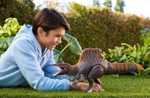 Figurka jurassic world dinozaur podwójny atak spinozaur