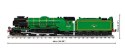 Klocki lokomotywa flying scotsman bsl
