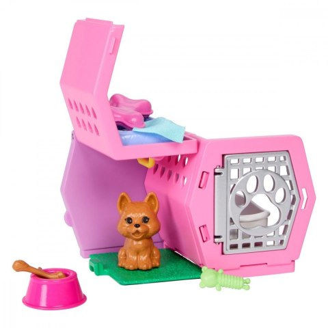 Lalka barbie chelsea transporter dla pieska