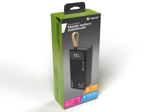 Power bank TRACER MAGNI 50000mAh QC3.0+PD+SCP+Vooc Power bank TRACER MAGNI 50000mAh QC3.0+PD+SCP+Vooc