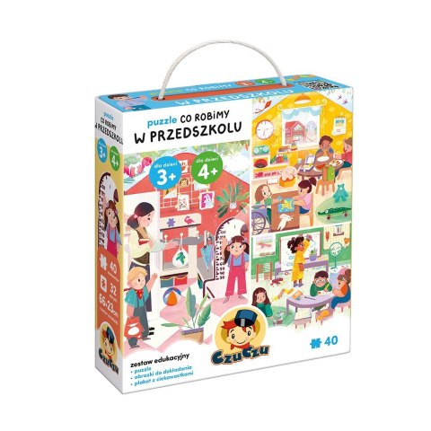 Puzzle co robimy w przedszkolu Puzzle co robimy w przedszkolu