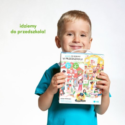 Puzzle co robimy w przedszkolu Puzzle co robimy w przedszkolu