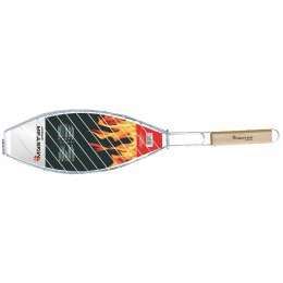 Ruszt do pieczenia ryb, Master Grill, stal chromowana
