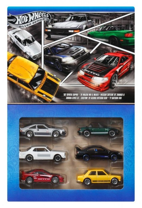 Samochody streets of japan 1:64 6-pak Samochody streets of japan 1:64 6-pak