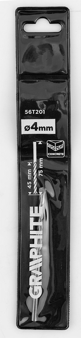 Wiertło do betonu 4 x 75 mm Wiertło do betonu 4 x 75 mm