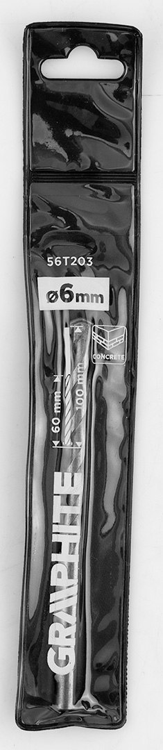 Wiertło do betonu 6 x 100 mm Wiertło do betonu 6 x 100 mm