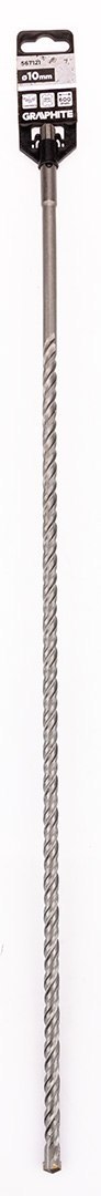 Wiertło do betonu SDS Plus z podwójną spiralą 10 x 600 mm Wiertło do betonu SDS Plus z podwójną spiralą 10 x 600 mm
