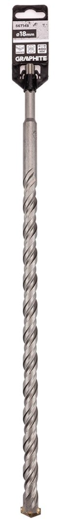 Wiertło do betonu SDS Plus z podwójną spiralą 18 x 400 mm