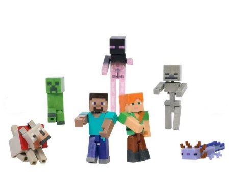 Zestaw figurek minecraft world builders Zestaw figurek minecraft world builders