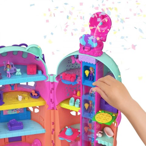 Zestaw figurek polly pocket lodowy domek z basenem Zestaw figurek polly pocket lodowy domek z basenem